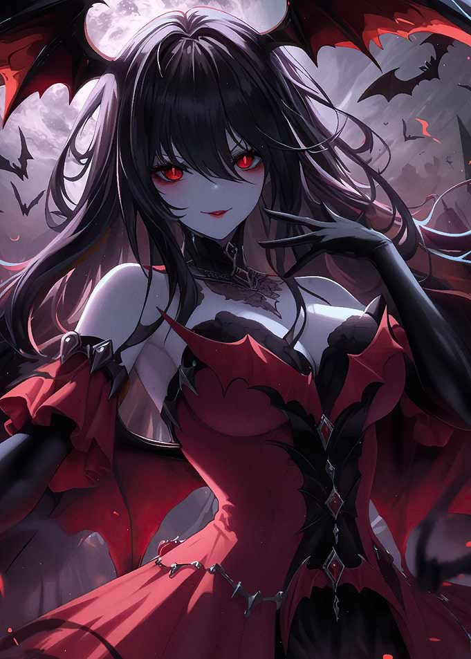 Anime Demon Girl