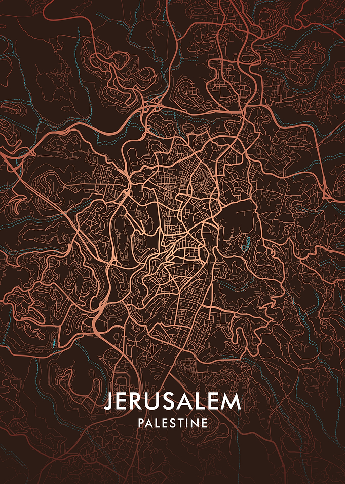 Jerusalem City Map