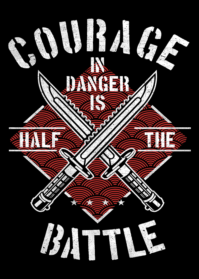 Courage in Danger, Martial Arts