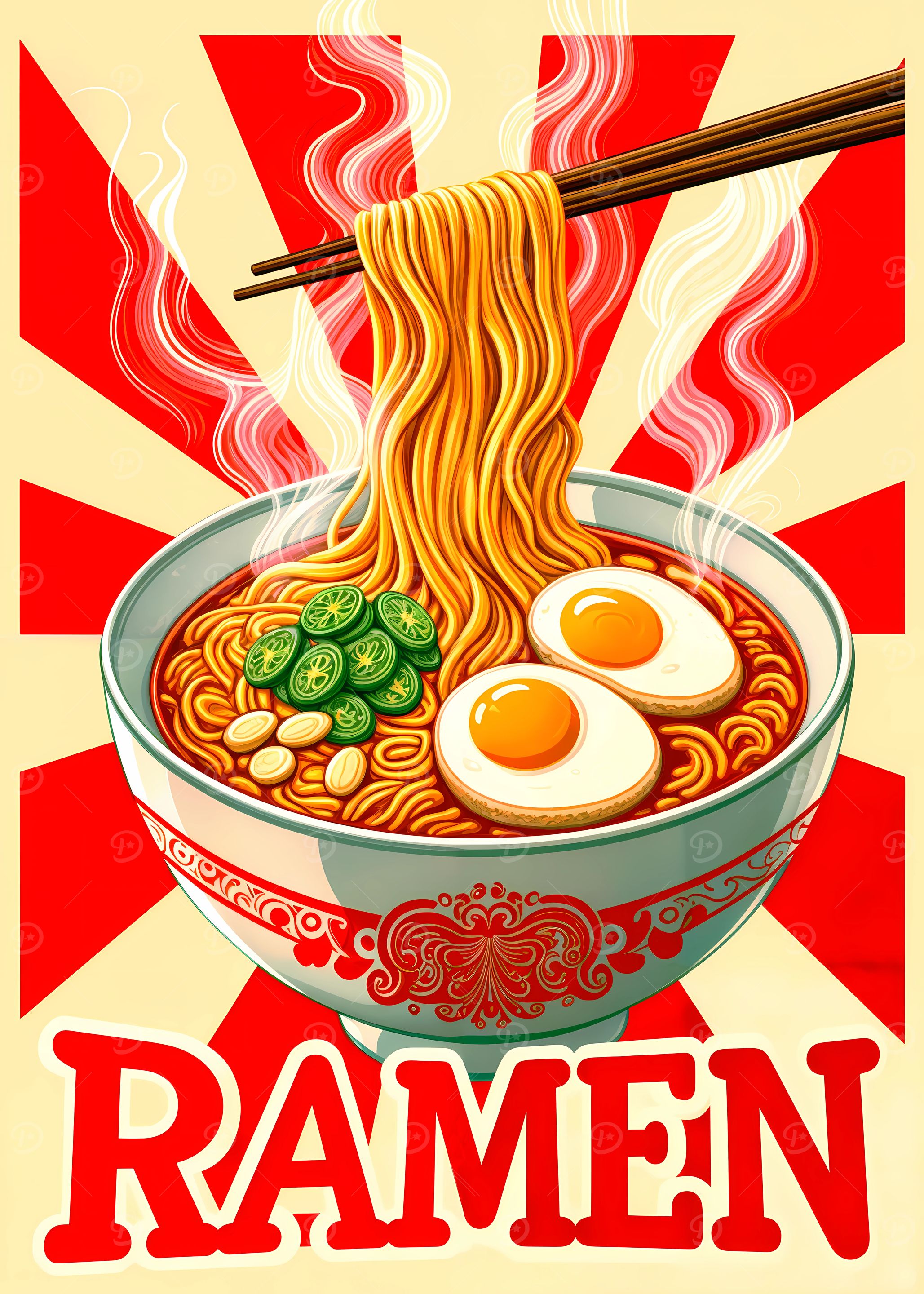 Ramen Poster Art