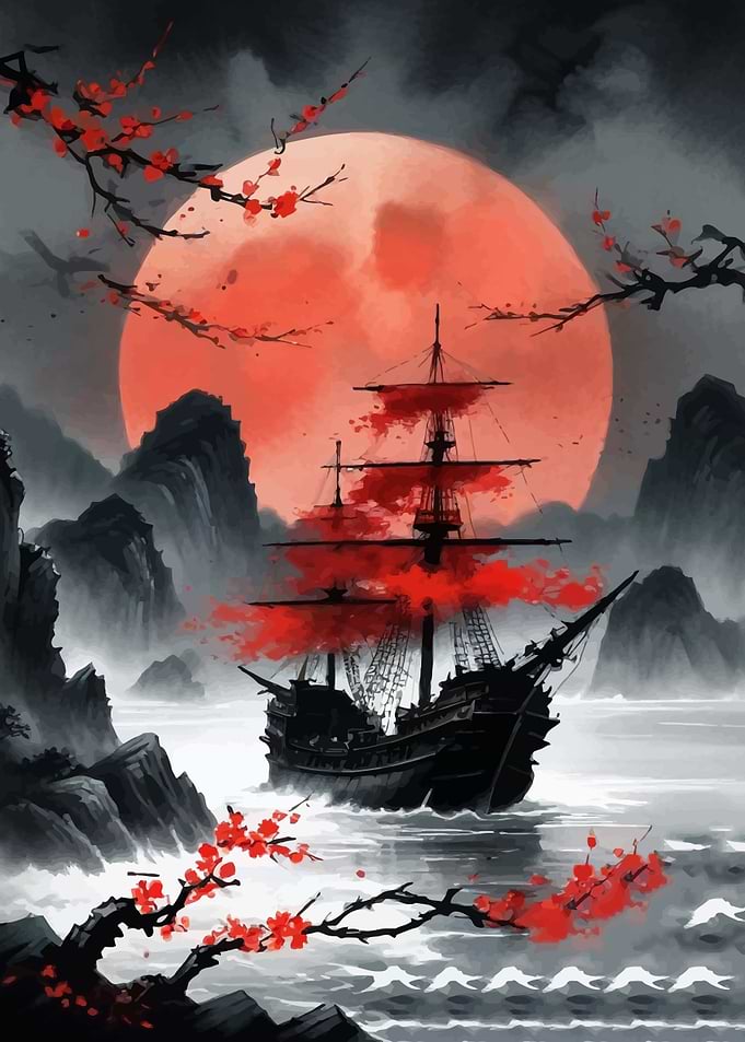 Red Moon Ship