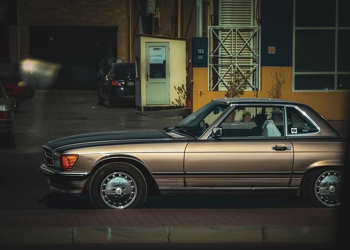 Vintage Mercedes-Benz Classic SLC