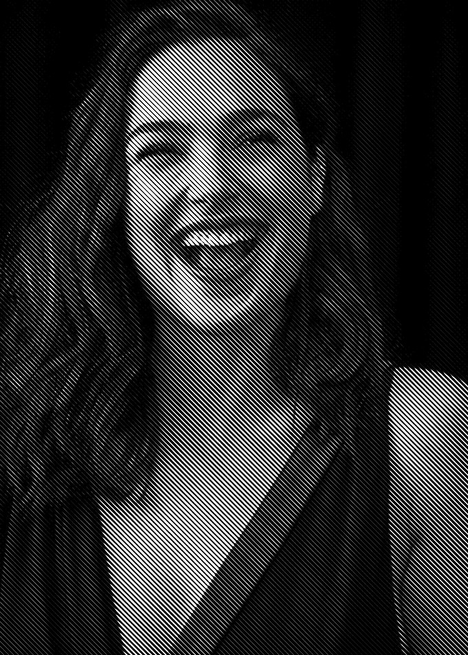 Woman Laughing Portrait