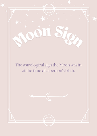 Moon Sign Astrology