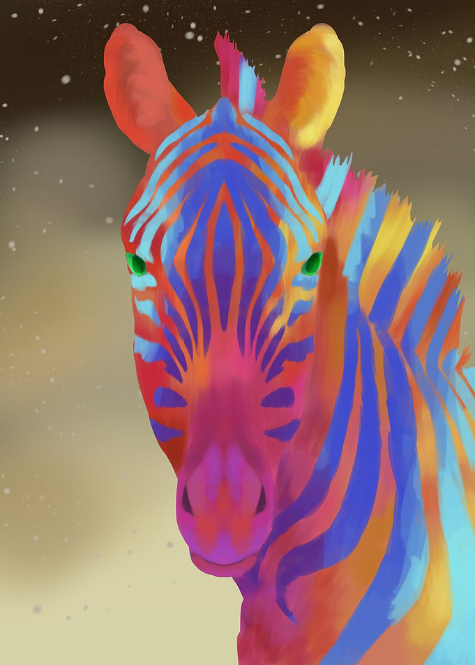 Rainbow Zebra