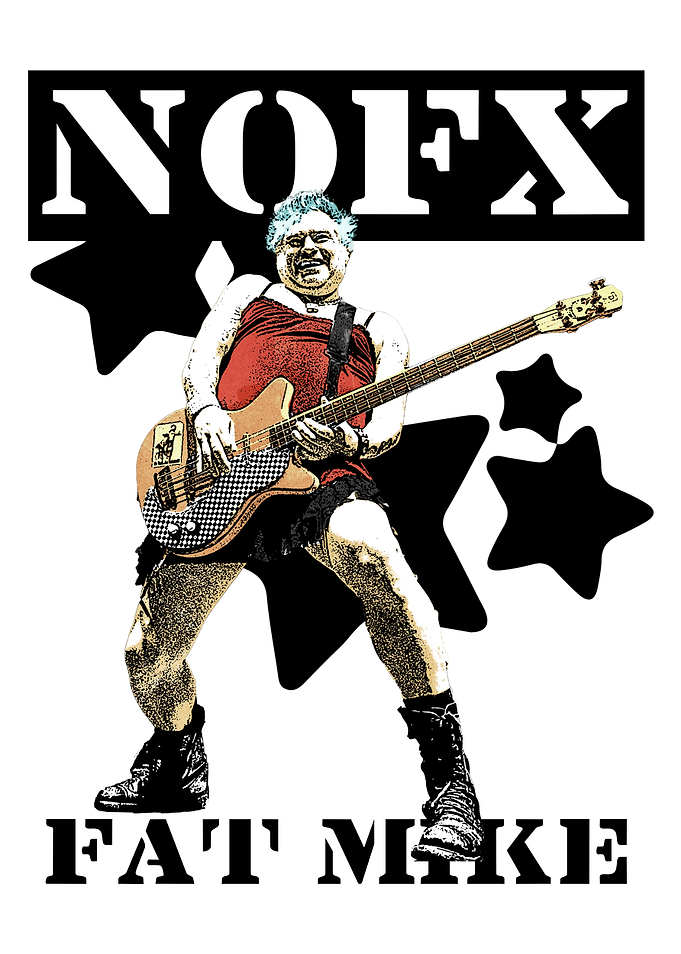 NOFX Fat Mike Punk Poster