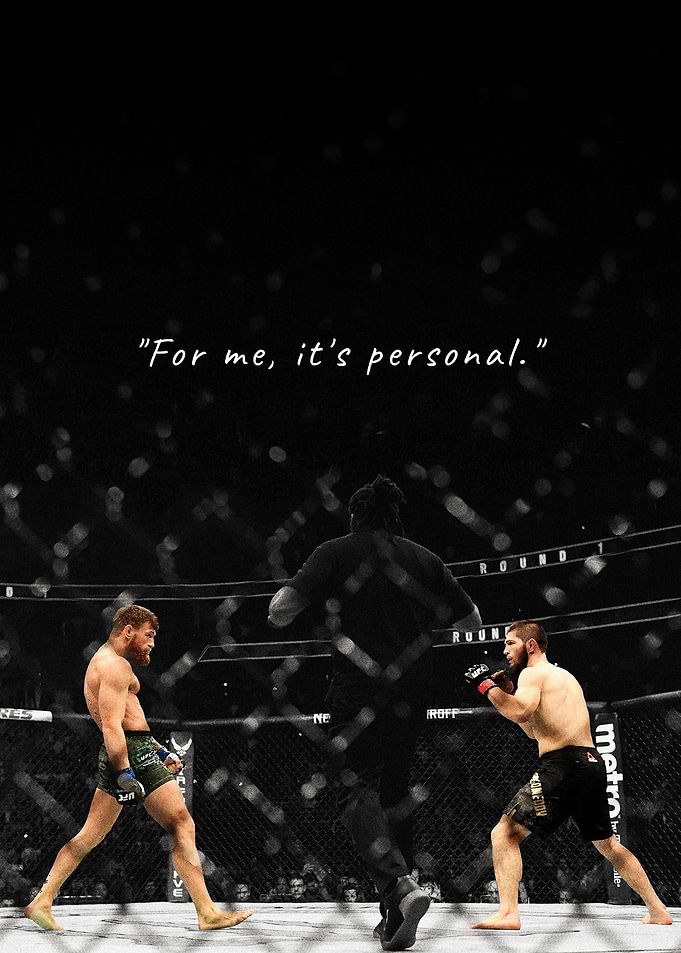 Conor McGregor And Khabib Nurmagomedov