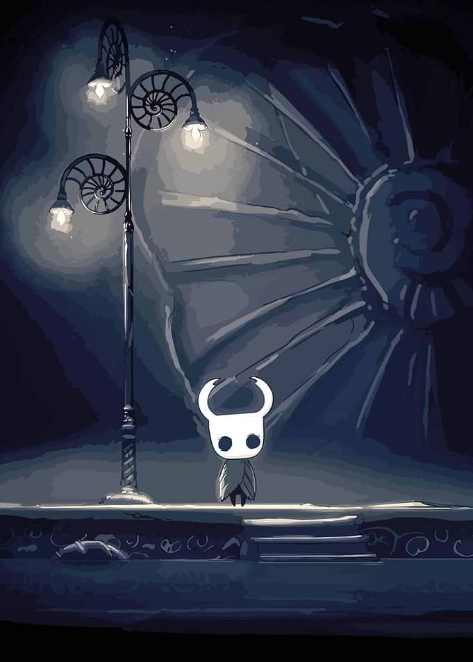 Hollow Knight Night Scene