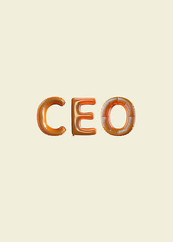 CEO Balloon Letters