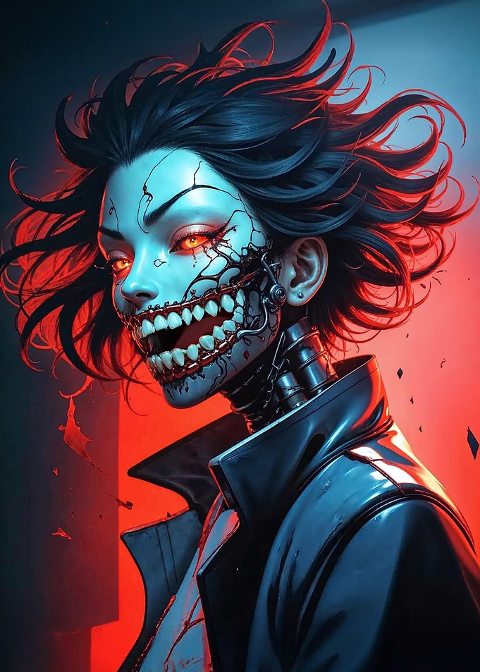 Cyberpunk Female Character