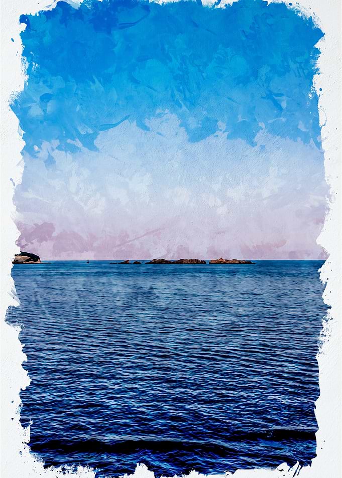 Seascape Watercolor
