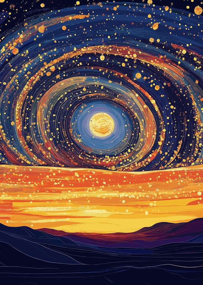 Cosmic Sunset