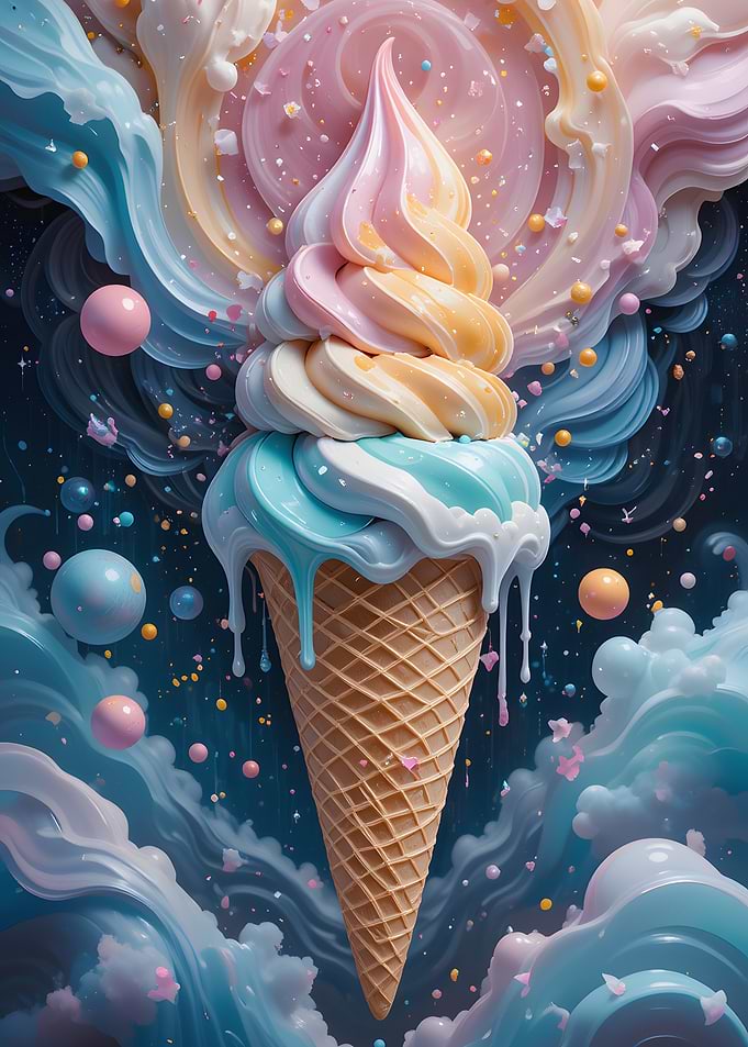 Melting Ice Cream Dream