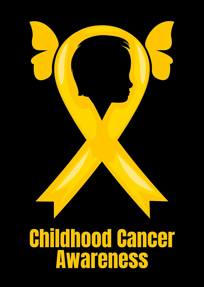Childhood Cancer Awareness Ribbon
