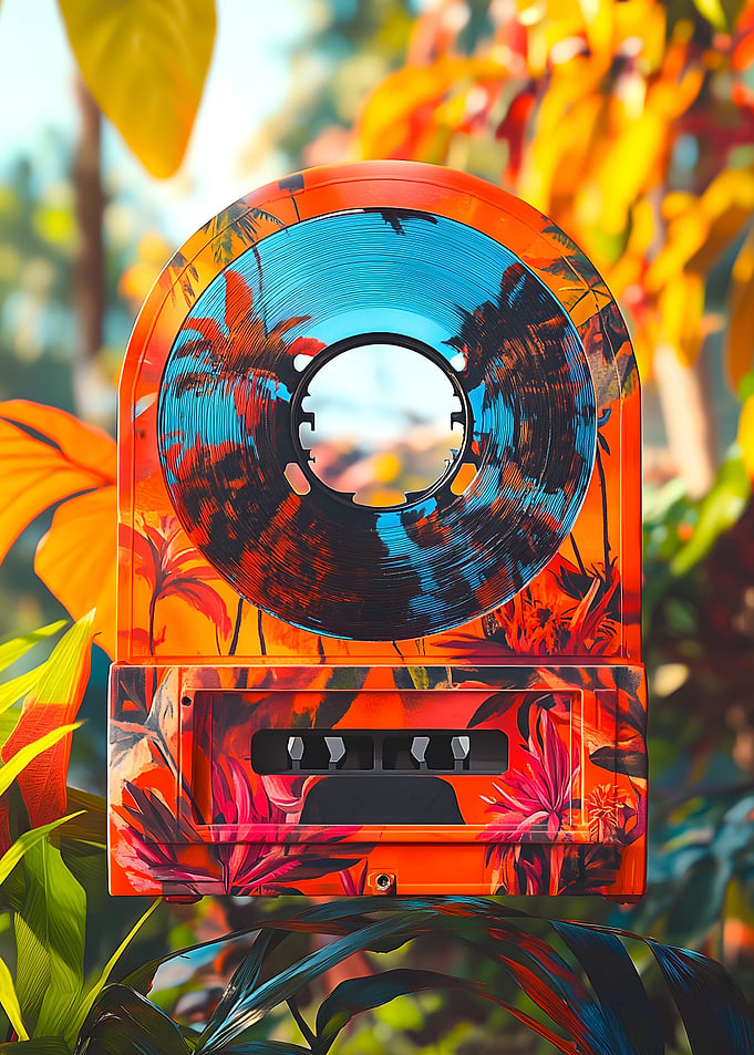 Tropical Cassette Tape Music