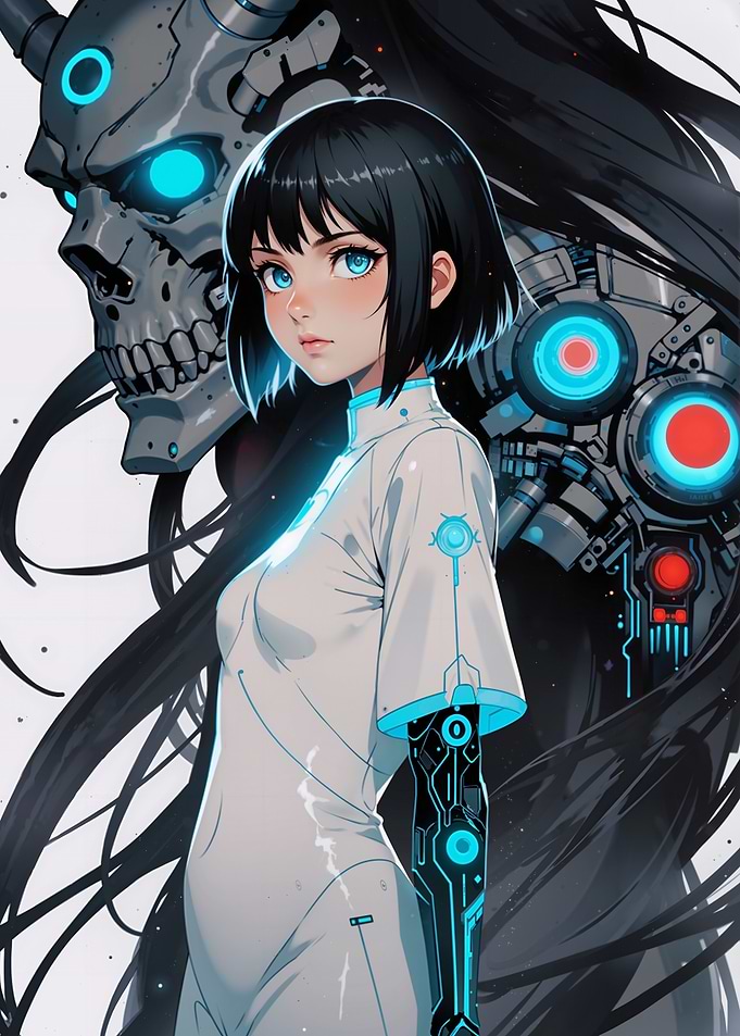Cyberpunk Anime Girl