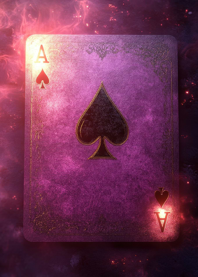 Ace of Spades Card
