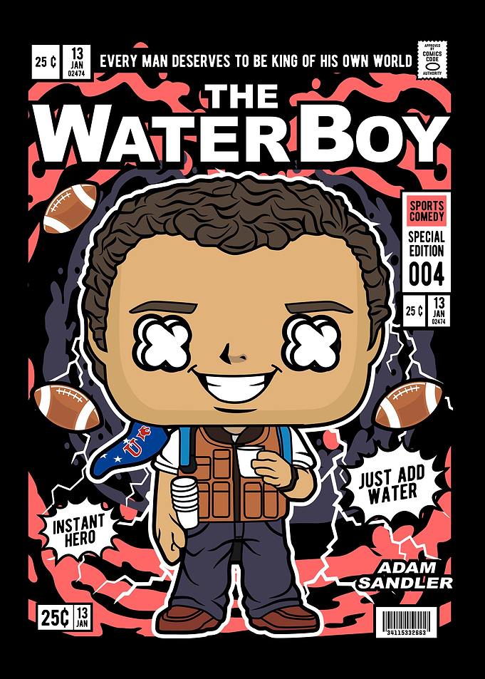 The Waterboy Comic Cover