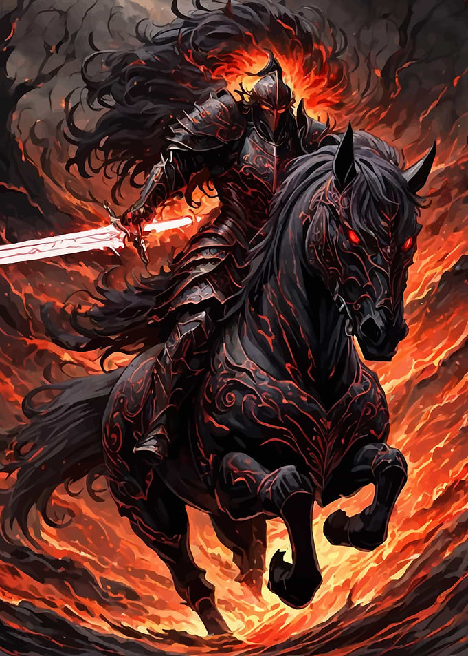 Dark Warrior Cavalty