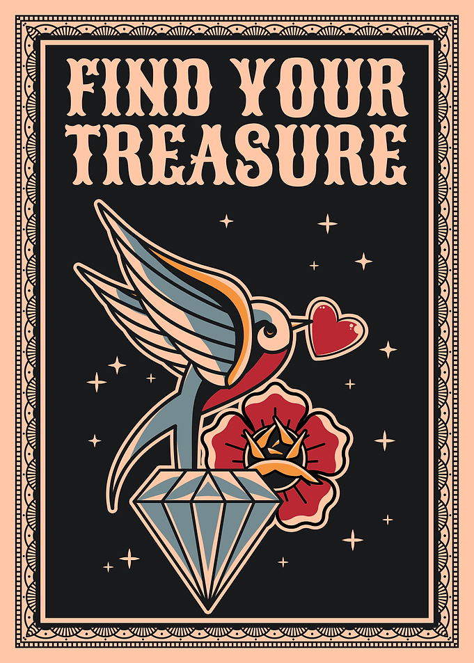 Find your treasure vintage design