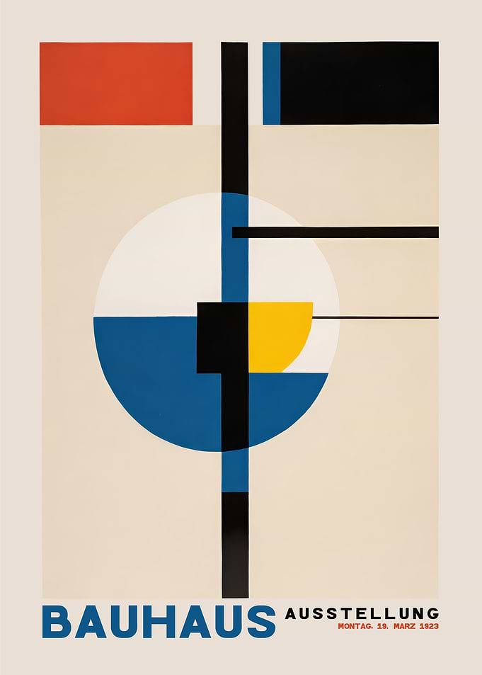 Bauhaus Exhibition Poster
