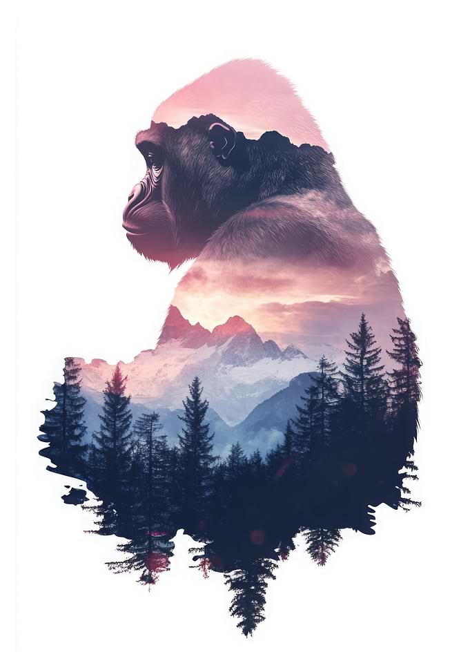 Gorilla Mountain Sunset