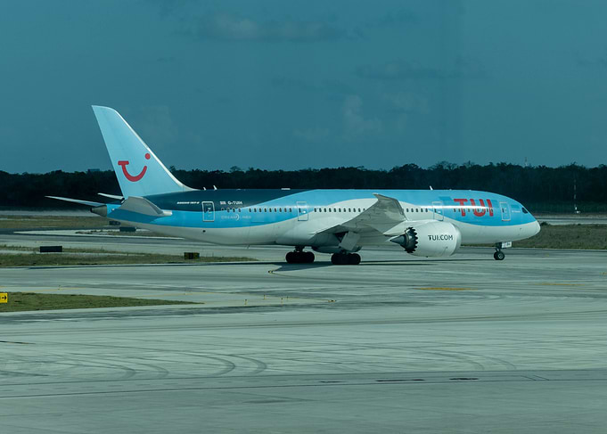 TUI Airplane on Runway