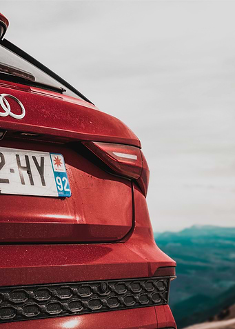 RS3 Audi Rear View