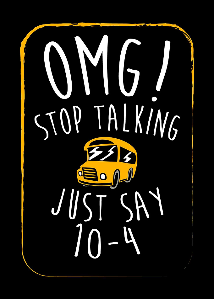 Bus Driver Stop Talking