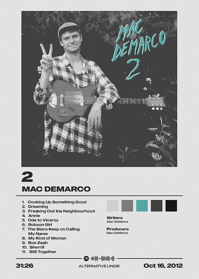 Mac Demarco 2 Album Cover