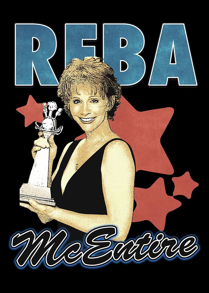 Reba McEntire Vintage Poster