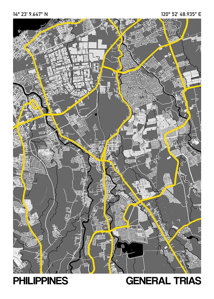General Trias City Street Map