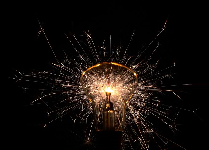 Sparkling Lightbulb
