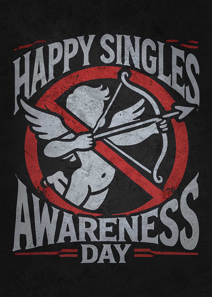 Happy Singles Awareness Day, No Cupid Allowed
