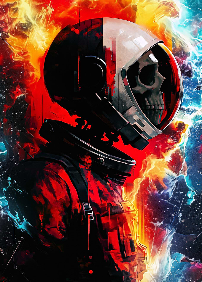 Astronaut Skeleton