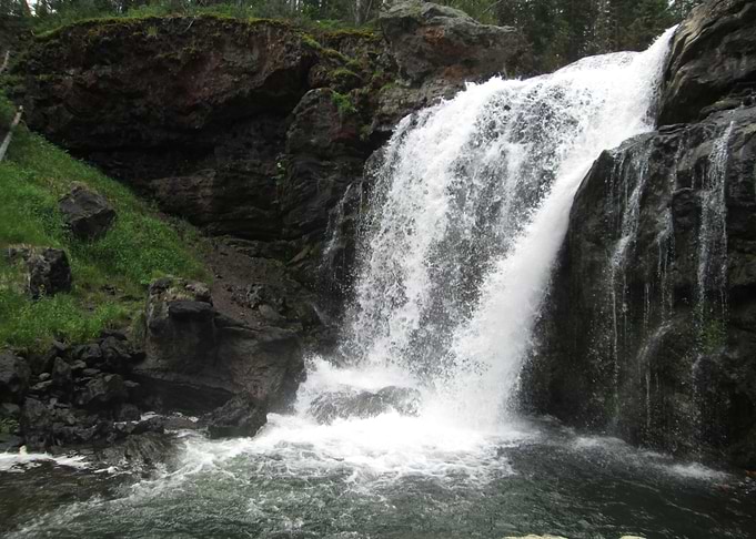Waterfall in Forest