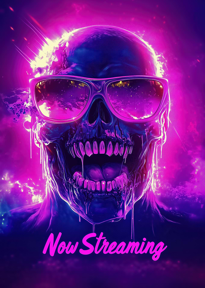 Skull in Sunglasses