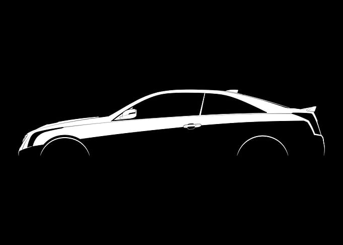 ATS-V Coupe Silhouette
