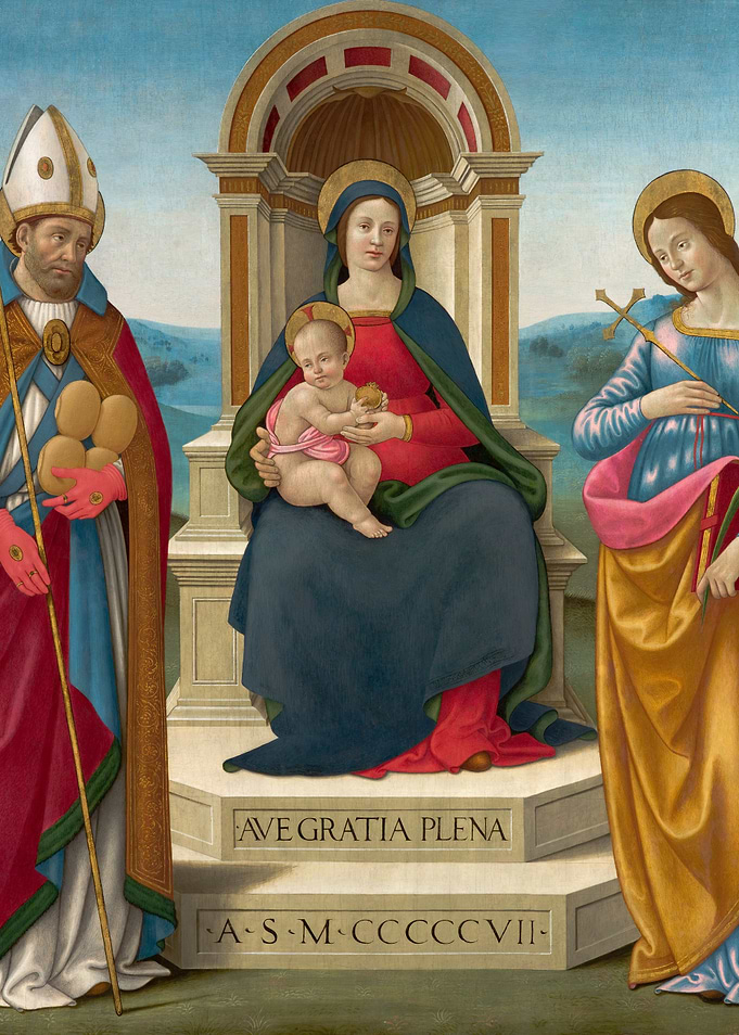 Madonna and Child with Saints
