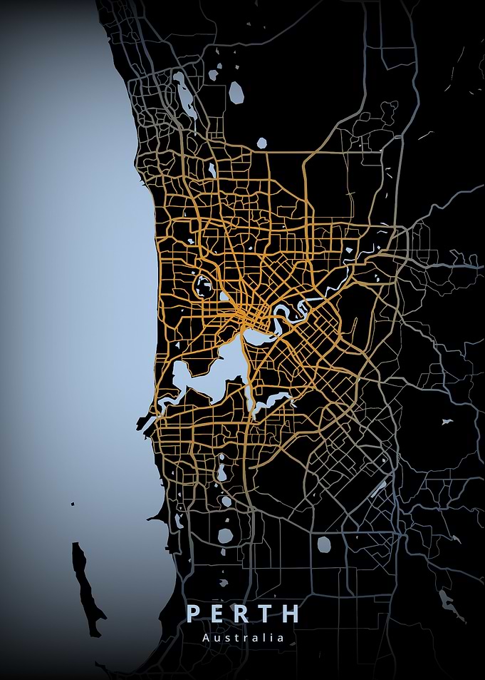 Perth City Map
