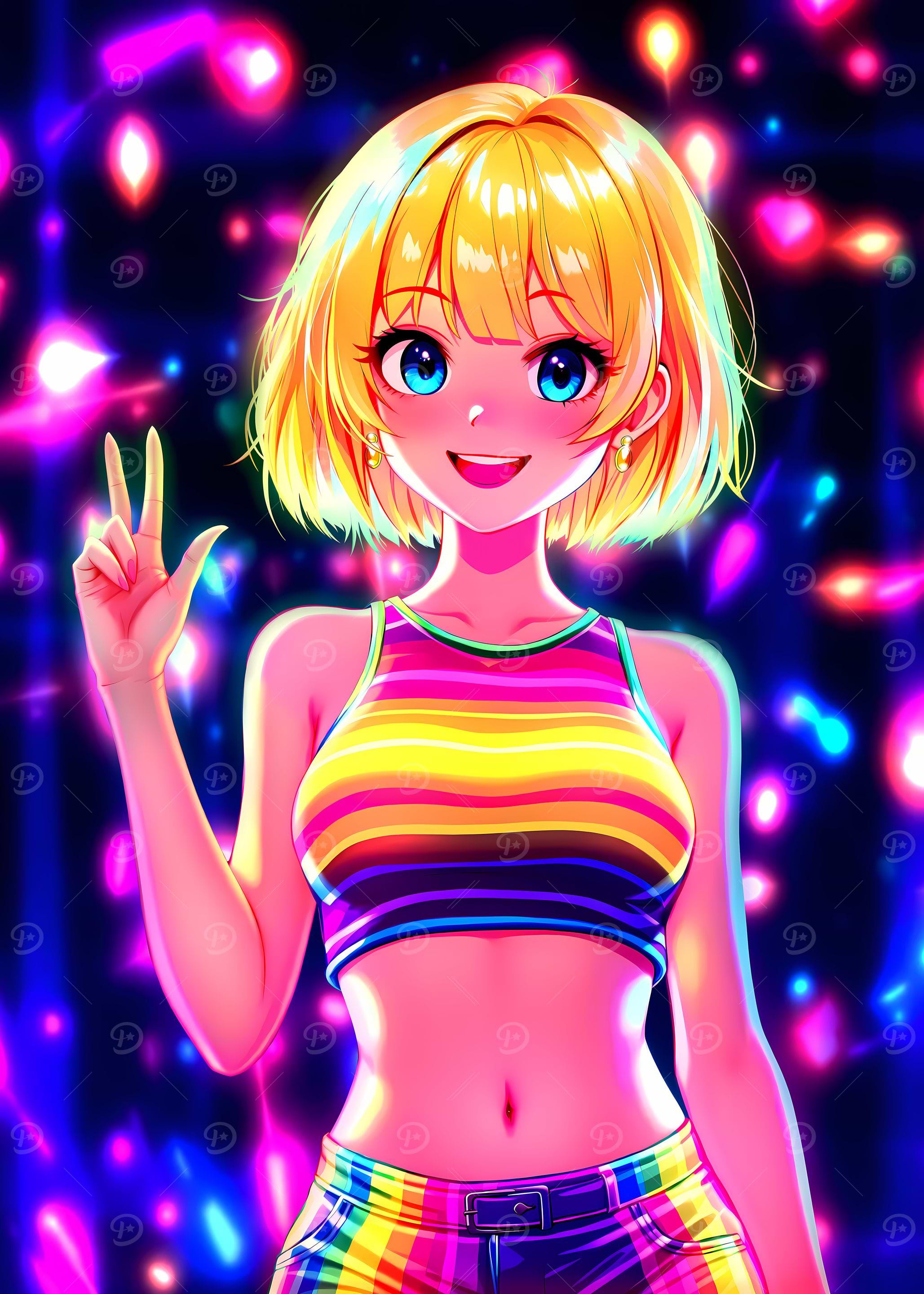 Anime Teen Girls' Posters | Juka Arts | Displate
