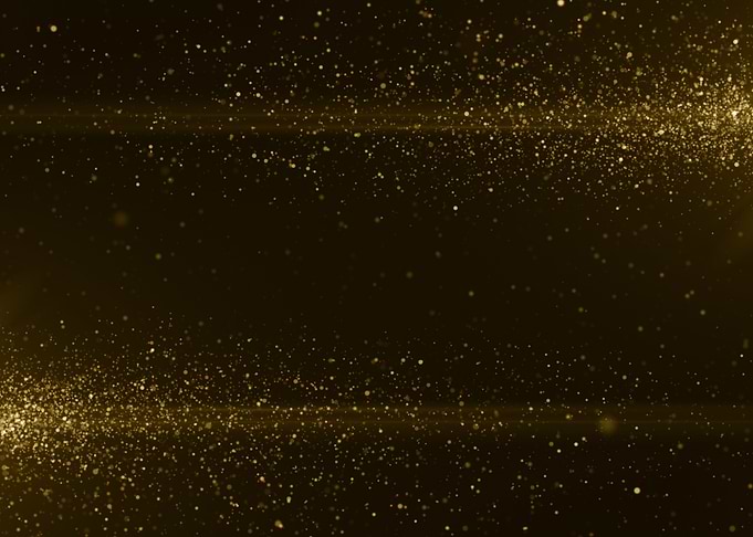 Golden Dust Particles