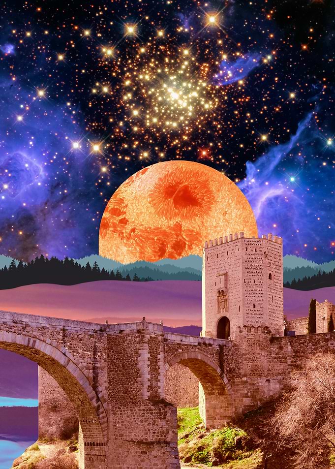 Fortress Under A Burning Sky