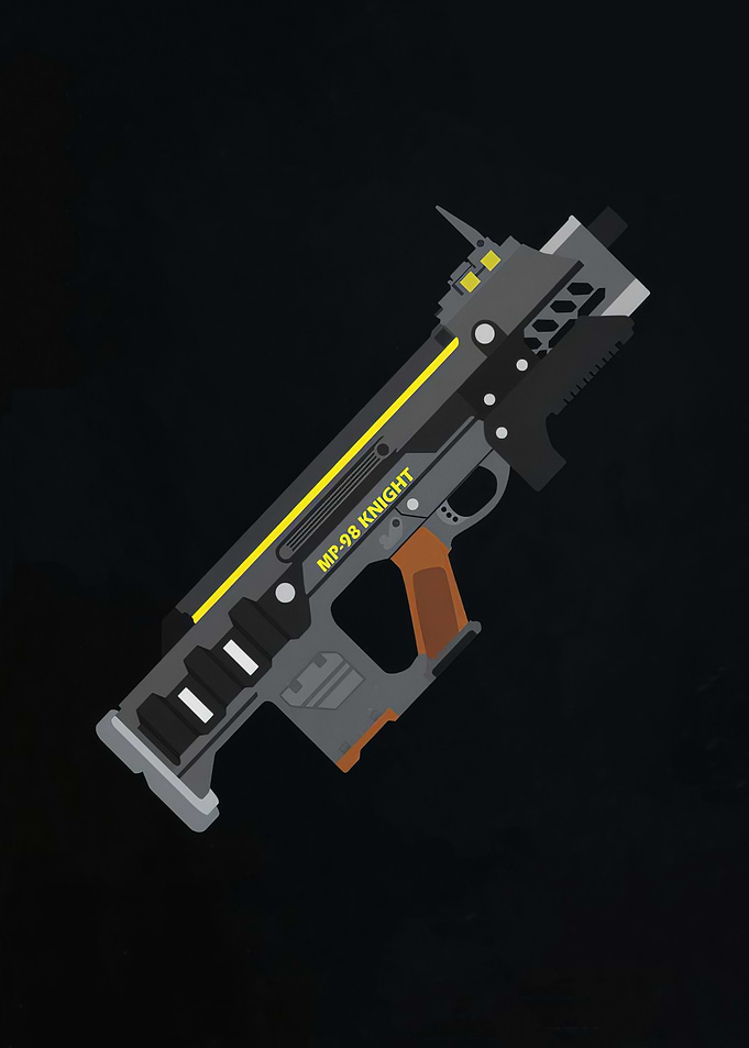 Submachine Gun _ MP-98 Knight