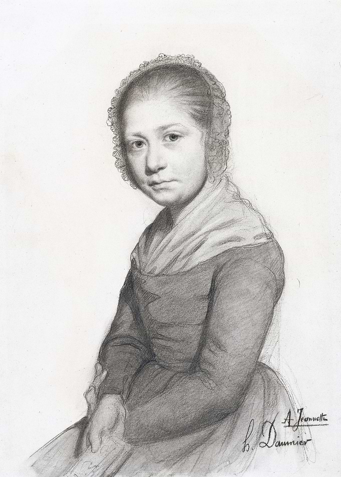 Pencil Portrait of a Woman