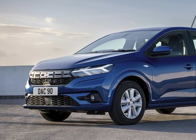 Dacia Car Front View