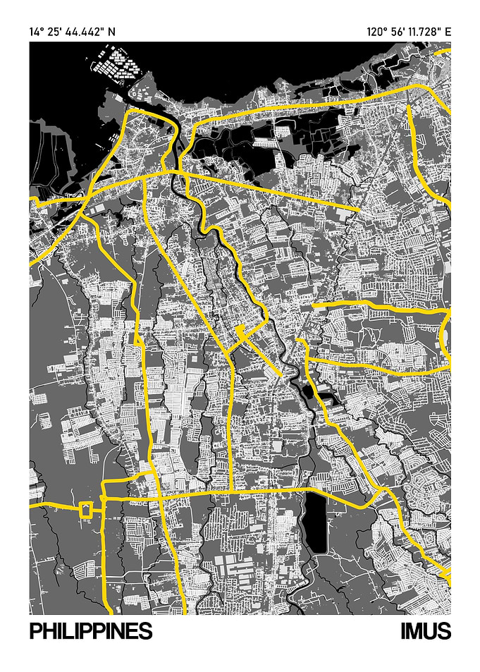 Imus City Street Map