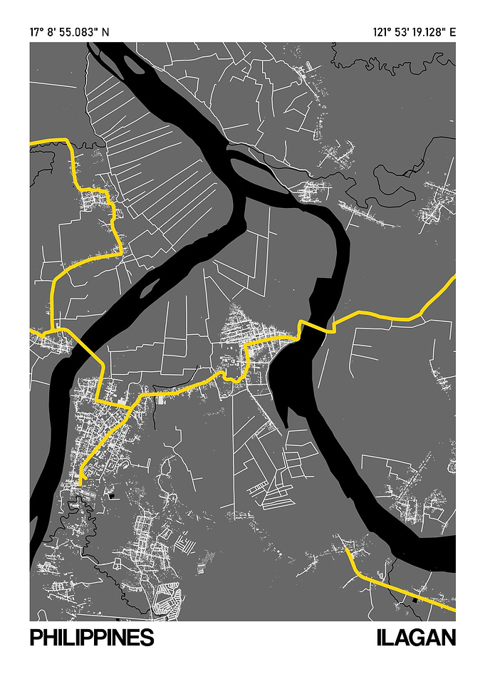 Ilagan City Street Map