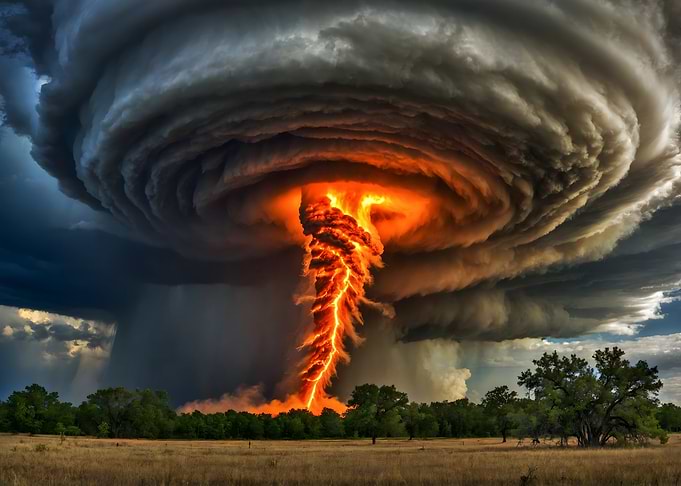 Fiery Tornado