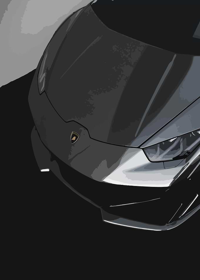 Lamborghini Front View